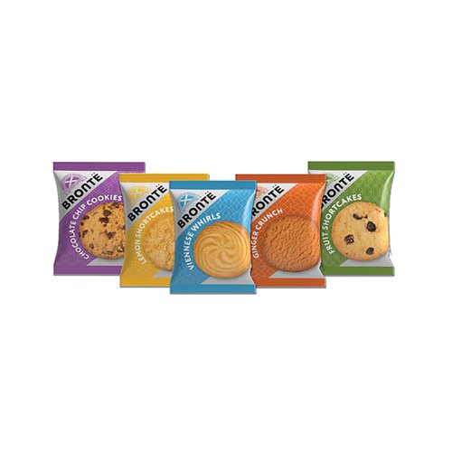 Bronte Traditional Biscuit Mini Packs 5 Varieties 30g Pack Of 100 20261