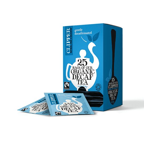 Clipper Fairtrade Everyday Organic Decaf Teabags (Pack of 25) 3027599