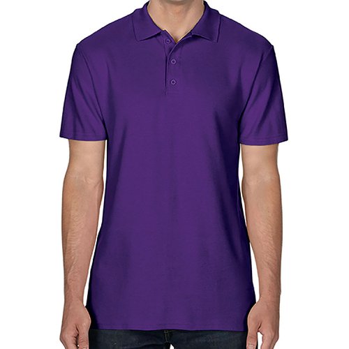 Beeswift Gildan Short Sleeve Polo Shirt Purple 2XL