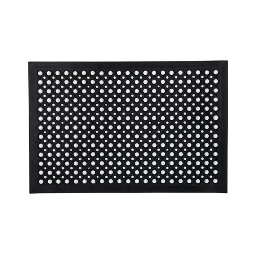 Doortex Open Top Anti- Fatigue Mat 600x900mm Black UREMFLRU0012