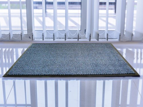 Doortex Dust Control Door Mat 900x1200mm Blue 49120DCBLV