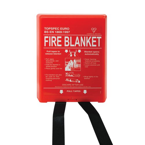 Fireking Fire Blanket Fibreglass 1800x1200mm FB64P | Johnson Controls