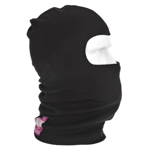 Portwest Flame Resistant Anti-Static Balaclava Blk (Pack of 10)