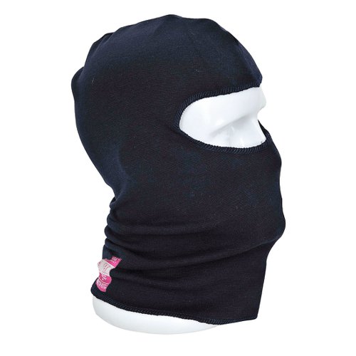 Portwest Flame Resistant Anti-Static Balaclava Navy (Pack of 10)