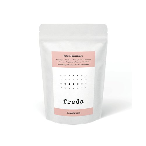 Freda Eco Regular Pads with Wings (Pack of 20) 1964