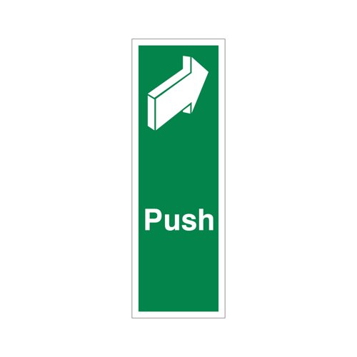 5 Star Push Sign SAVE Vinyl 150x50mm VPUSHSAV515