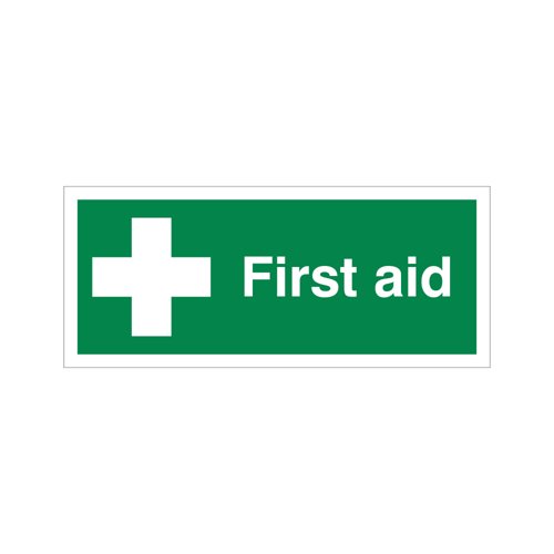 5 Star First Aid Sign SAVE Vinyl 150x125mm VSP300SAV2295
