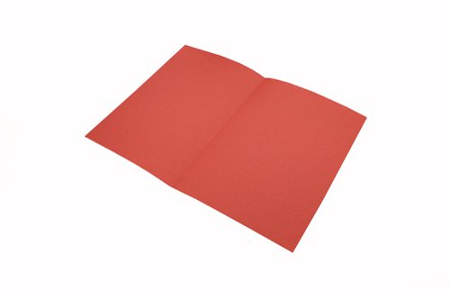 Guildhall Square Cut Folder Mediumweight Foolscap Red (Pack of 100) FS250-REDZ