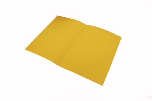 Guildhall Square Cut Folder Mediumweight Foolscap Yellow (Pack of 100) FS250-YLWZ