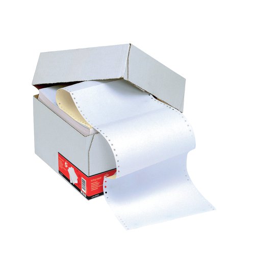 5 Star Office Listing Paper 2-Part Carbonless NCR Micro-perforated A4 White/Yellow (Pack of 1000)