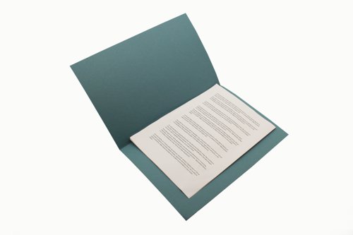 Exacompta Guildhall Square Cut Folder 315gsm Foolscap Blue (Pack of 100) FS315-BLUZ