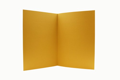 Exacompta Guildhall Square Cut Folder 315gsm Foolscap Yellow (Pack of 100) FS315-YLWZ