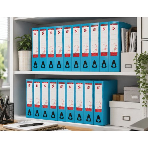 FS317400 5 Star Classic Box File Blue (Pack of 10) 317400