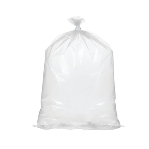 5 Star Compactor Sack 20x34x46in 15kg Clear Pack of 100 FS470206