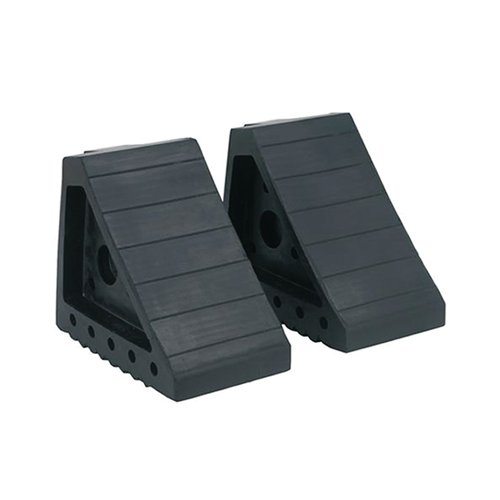 5 Star Rubber Wheel Chocks 1.8kg Pack of 2 FS544931