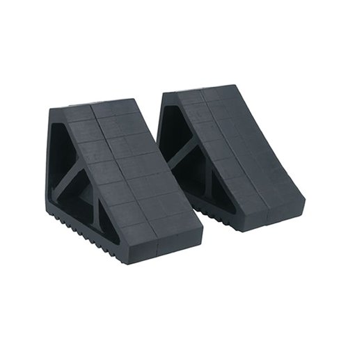 5 Star Rubber Wheel Chocks 3.3kg Pack of 2 FS544932