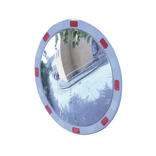 5 Star Reflective Circular Mirror 600mm Diameter FS556581