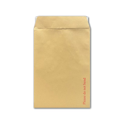 5 Star Office C4 Envelopes Board Backed Peel and Seal 120gsm Manilla (Pack of 10) FS600618