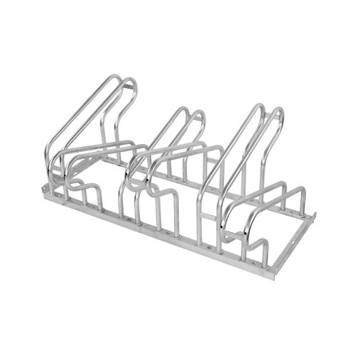 City Classic Bicycle Rack Dual Side 6 Cycle Capacity FS603906