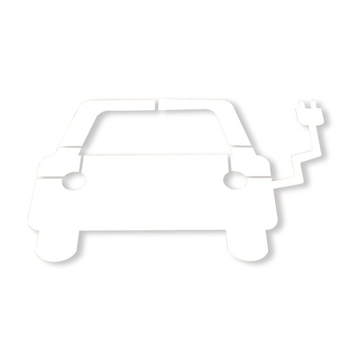 Stencil EV Charging Point Symbol 700x1000mm FS605719