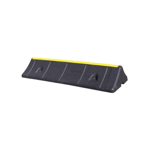 Traffic-Line Heavy Duty Wheel Stop Rubber 1000x300x150 Blk FS606280