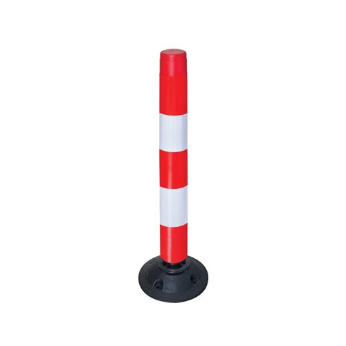 Traffic-Line Off-Highway Flexible Post 760mm Red/Wht FS607980