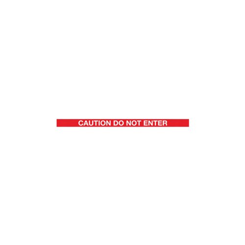 WeatherMaster 250 Black Post Do Not Enter Red/White Pack of 2
