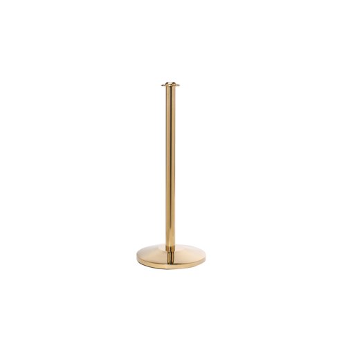 5 Star RopeMaster Flat Top Polished Brass Post Pack of 2