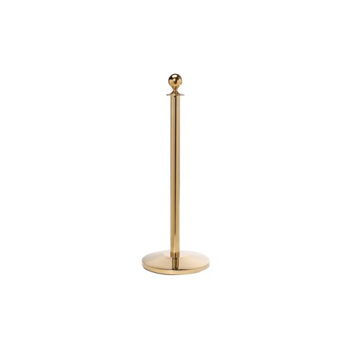 5 Star RopeMaster Ball Top Polished Brass Post Pack of 2