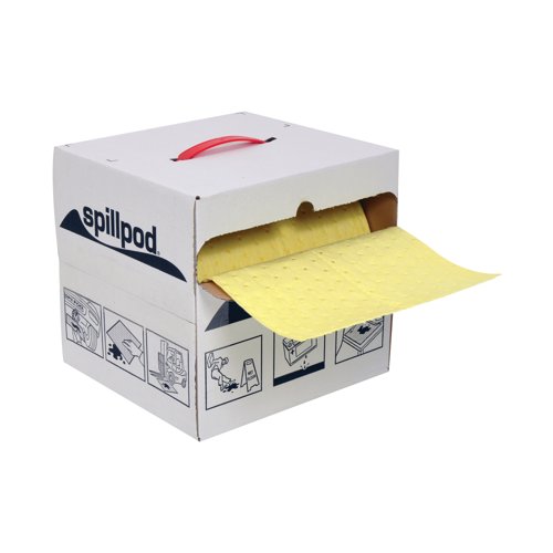 5 Star Spillpod Chemical Quick-rip Roll Yellow 310mmx30m FS634610