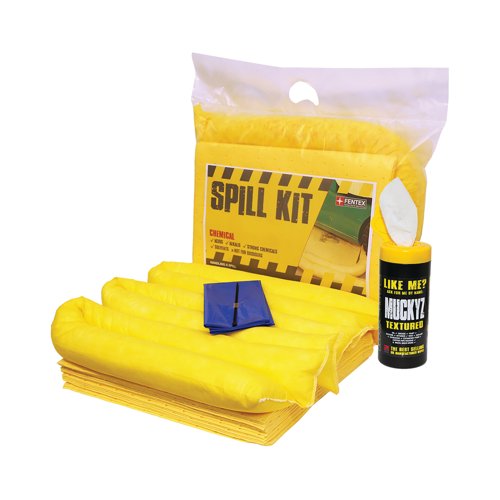 5 Star 30L Chemical Spill Kit with Drip-tray Yellow FS636010