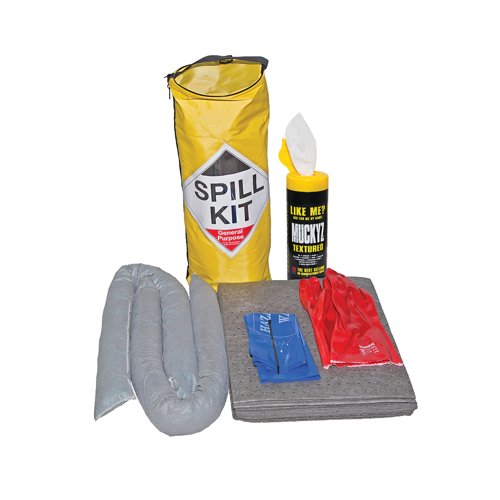 5 Star Gel Pup Forklift Spill Kit in a Hi-Vis Bag Grey FS636034