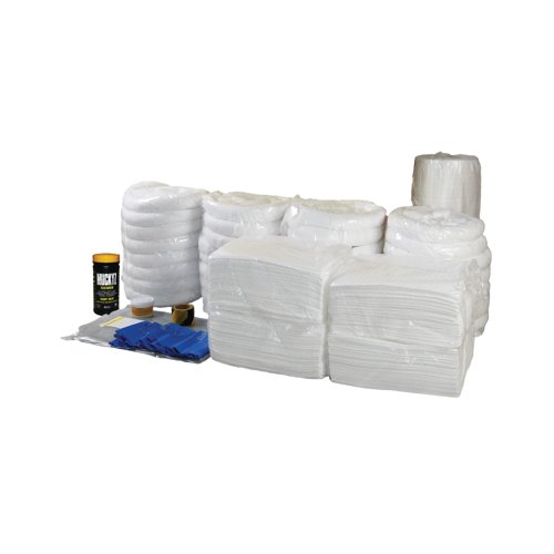 5 Star Refill Kit for 20L Spill Kit in a Hi-Vis bag White FS636119