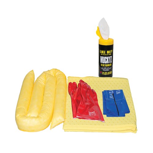 5 Star Refill Kit for 20L Spill Kit in a Hi-Vis bag Yellow FS636232