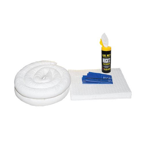 5 Star Refill Kit for 50L Spill Kit in a Hi-Vis Bag White FS636386