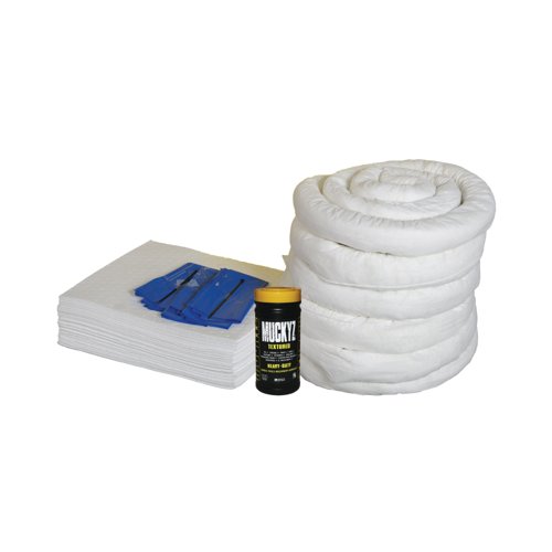5 Star Refill Kit for 120L Spill Kit in a Wheelie Bin White FS636928