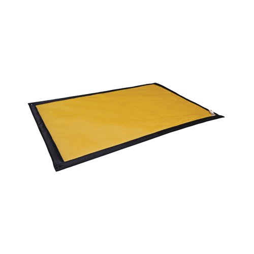 5 Star SpillTrapper Oil Absorbent Mat Medium Yellow FS638007