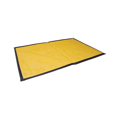 5 Star SpillTrapper Oil Absorbent Mat Large Yellow FS638182