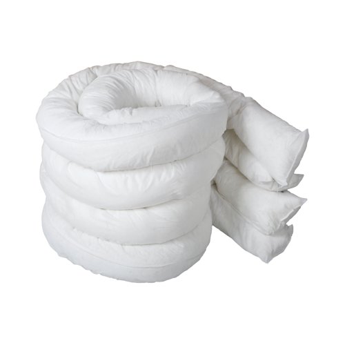 5 Star Oil/Fuel Land Booms 120mmx3m White Pack of 4 FS638762