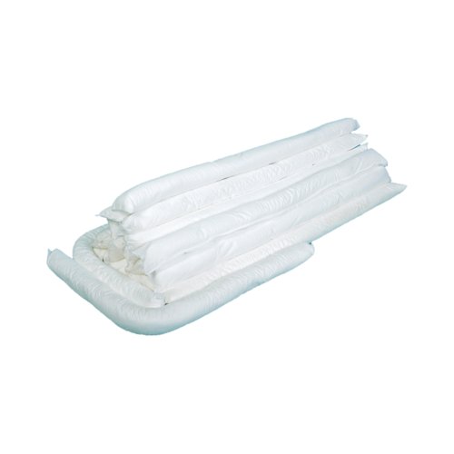 5 Star 20 Oil/Fuel Socks Poly Pack 80mmx1.2m Wht Pack of 20 FS638908