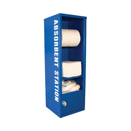 5 Star Fully Stocked Oil and Fuel Absorbent Station Blue FS639165