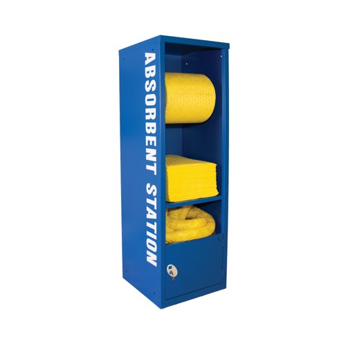 5 Star Fully stocked Chemical Absorbent Station Blue FS639240