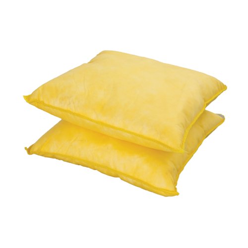5 Star Chemical Cushions in a Box 230x230mm Yellow Pack of 20 FS639332