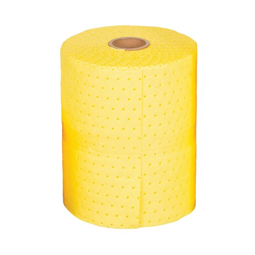 5 Star Medium Weight Chemical Roll Poly Pack 380mmx39m Yellow FS639721