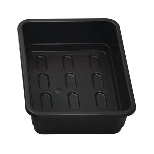 5 Star Evo Recycled Spill Tray 230x170x60mm Black FS639882