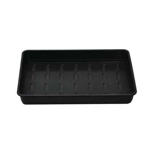 5 Star Evo Recycled Spill Tray 580x405x70mm Black FS640017