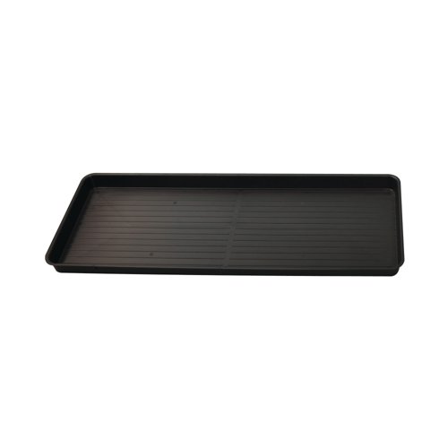 5 Star Evo Recycled Spill Tray 1000x400x50mm Black FS640376