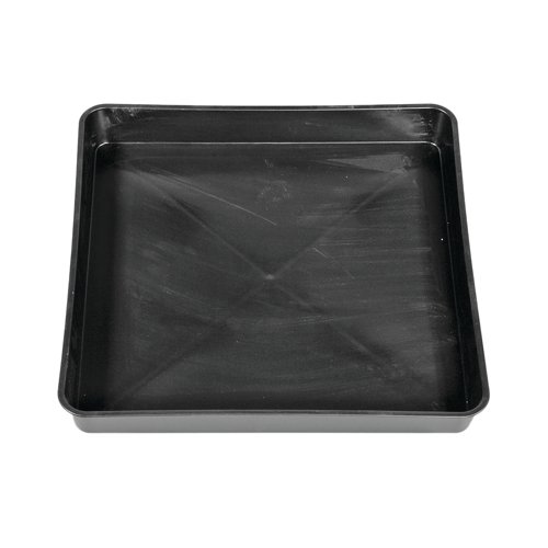 5 Star Evo Recycled Spill Tray 590x590x70mm Black FS640543