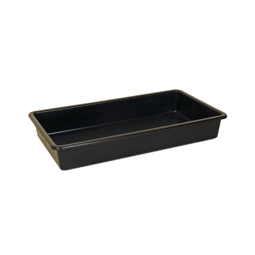 5 Star Evo Recycled Deep Spill Tray 1000x550x150mm Black FS641069