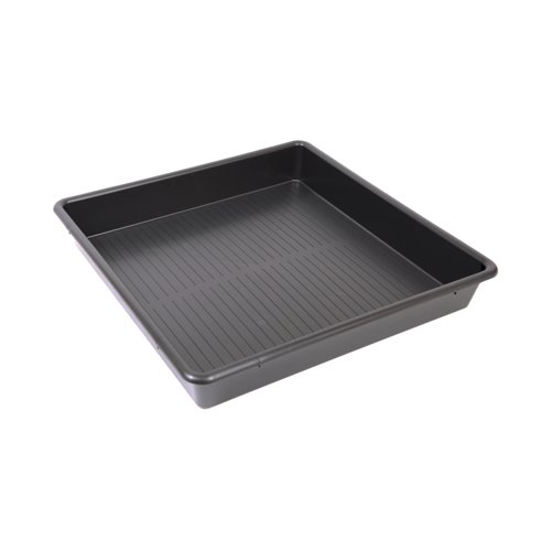 5 Star Evo Recycled Deep Spill Tray 600x600x120mm Black FS641205